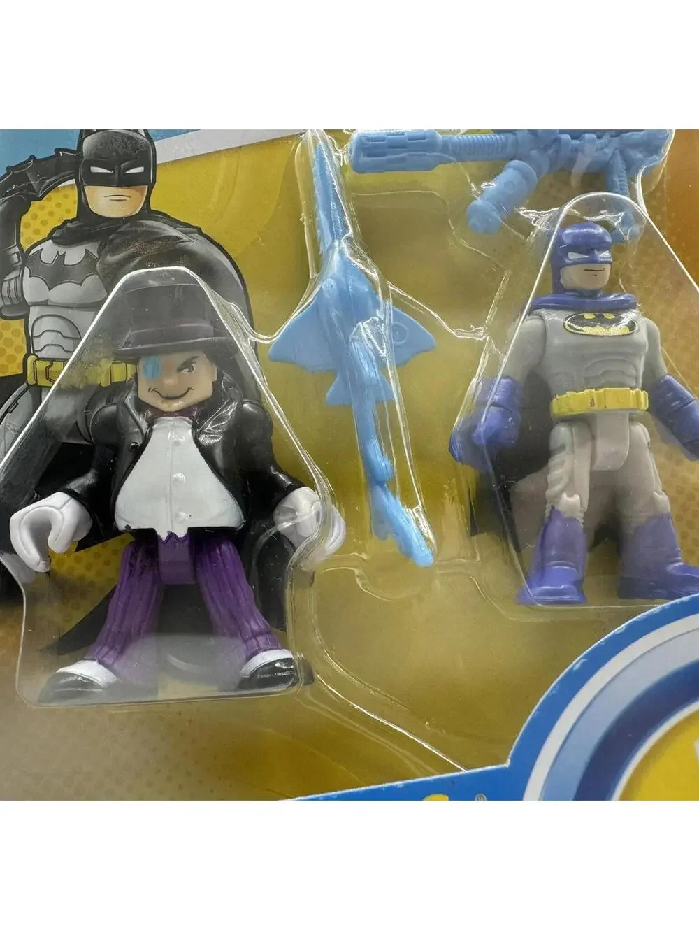 Lot Of 4 Imaginext DC Super Friends Action Figure Batman Penguin Rookie Catwoman